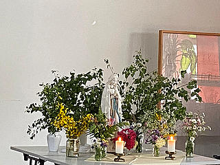 Maiandacht im Alten- und Pflegeheim St. Vinzenzhaus Gebhardshain
