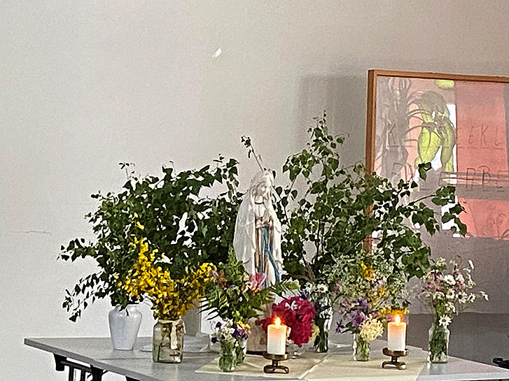 Maiandacht im Alten- und Pflegeheim St. Vinzenzhaus Gebhardshain