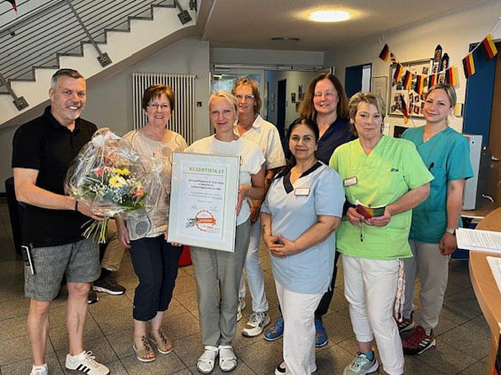 MRE-Zertifikat für das Alten- und Pflegeheim St. Vinzenzhaus Gebhardshain