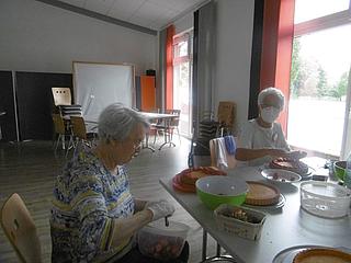 Erdbeerboden im Vinzenzhaus