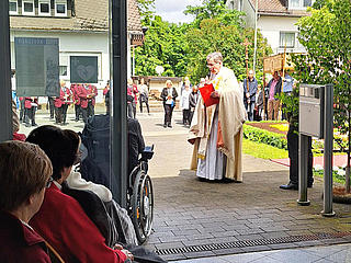 Fronleichnam-Feier im St. Vinzenzhaus in Gebhardshain